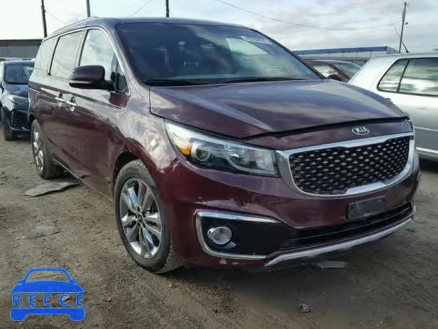 2015 KIA SEDONA SXL KNDME5C10F6050889 image 0