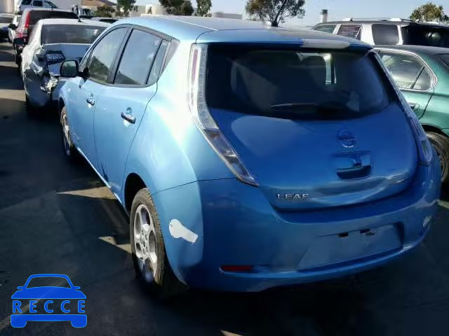 2011 NISSAN LEAF SV JN1AZ0CP1BT008373 зображення 2