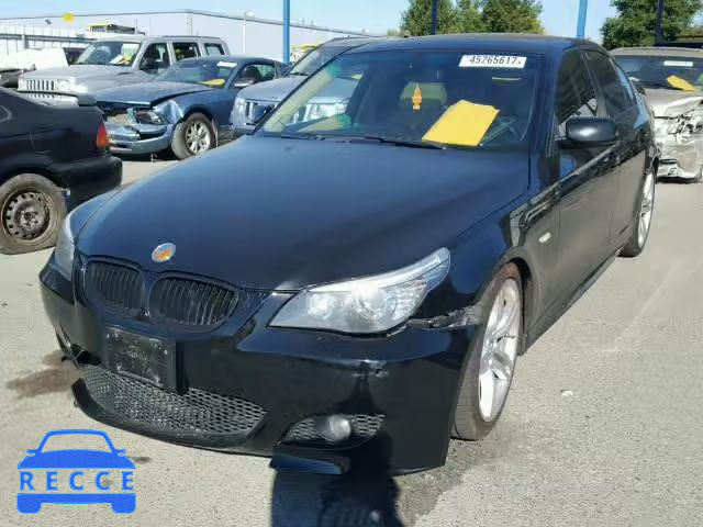 2007 BMW 550 I WBANB535X7CP07990 image 1