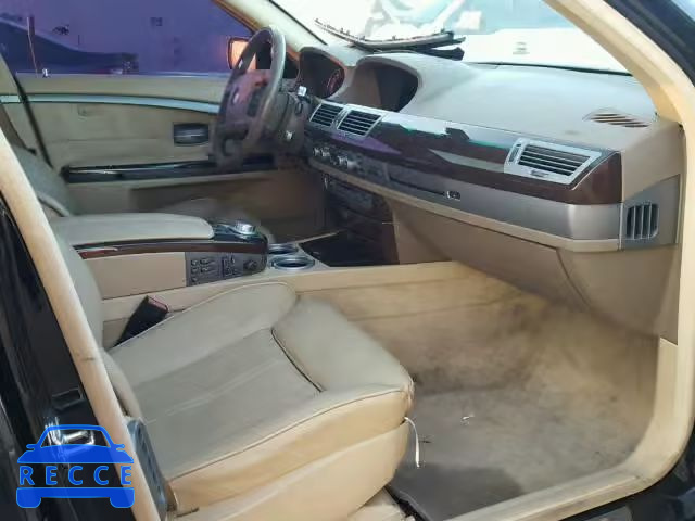 2006 BMW 750 LI WBAHN835X6DT28146 image 4