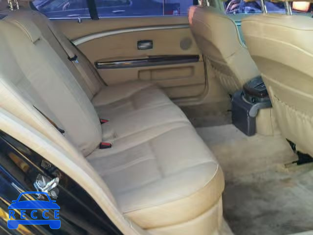 2006 BMW 750 LI WBAHN835X6DT28146 image 5