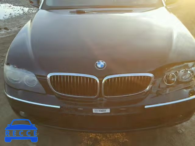 2006 BMW 750 LI WBAHN835X6DT28146 зображення 6