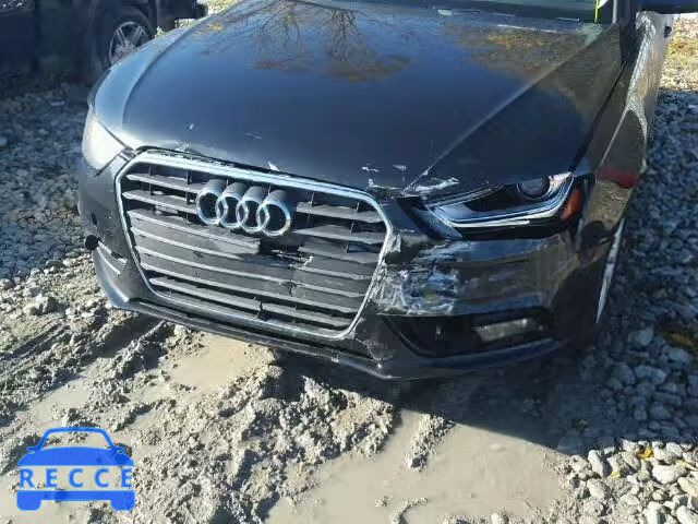 2014 AUDI A4 PREMIUM WAUDFCFL0EN007413 image 8