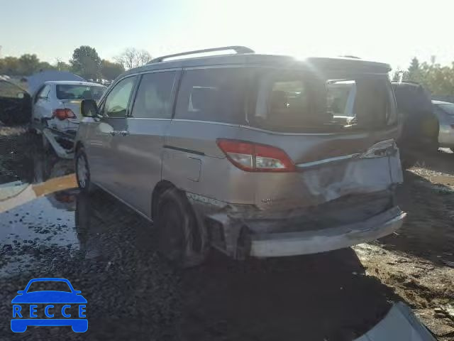 2012 NISSAN QUEST S JN8AE2KP4C9041490 image 2