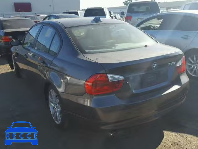 2007 BMW 328 I SULE WBAVC53517FZ72504 зображення 2