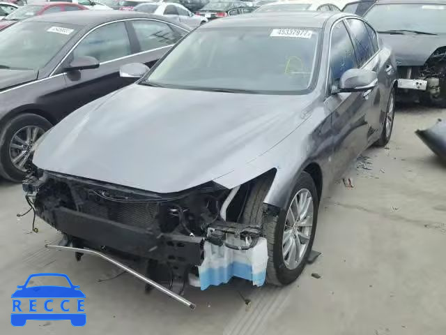 2015 INFINITI Q50 BASE JN1BV7AP0FM355592 зображення 1