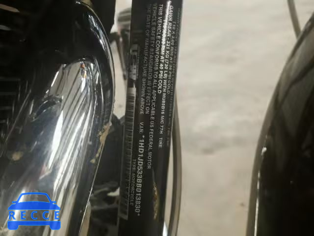 2011 HARLEY-DAVIDSON FLSTN 1HD1JD533BB013830 зображення 9