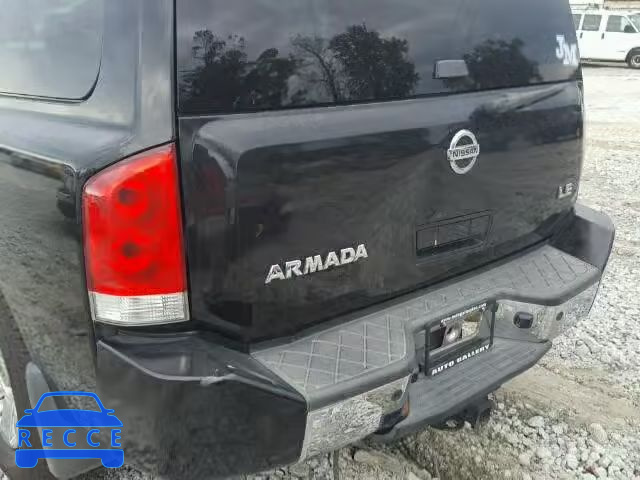 2007 NISSAN ARMADA SE 5N1BA08A87N722912 зображення 8