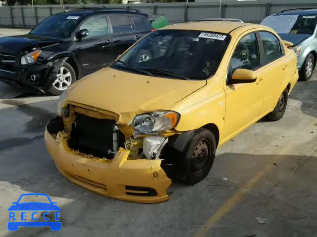 2007 CHEVROLET AVEO BASE KL1TD56657B060839 image 1