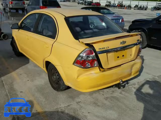 2007 CHEVROLET AVEO BASE KL1TD56657B060839 image 2
