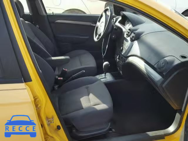 2007 CHEVROLET AVEO BASE KL1TD56657B060839 image 4