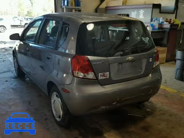 2007 CHEVROLET AVEO BASE KL1TD66677B778446 image 2
