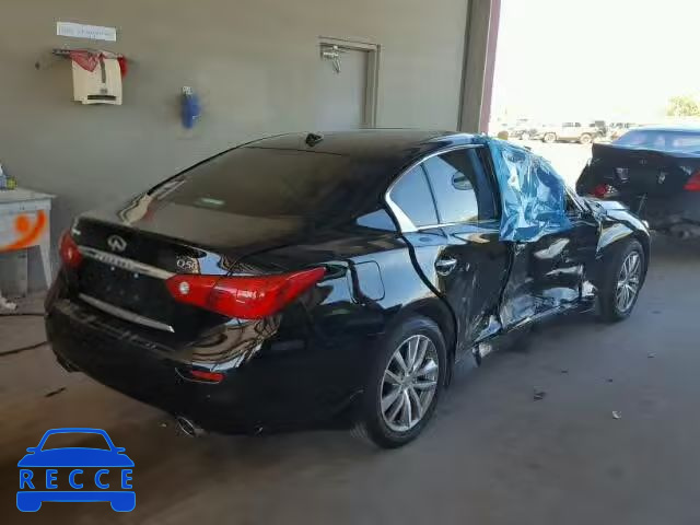 2015 INFINITI Q50 BASE JN1BV7AP9FM349841 зображення 3