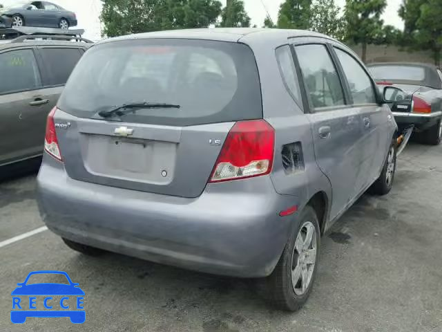 2007 CHEVROLET AVEO BASE KL1TD66667B770614 image 3