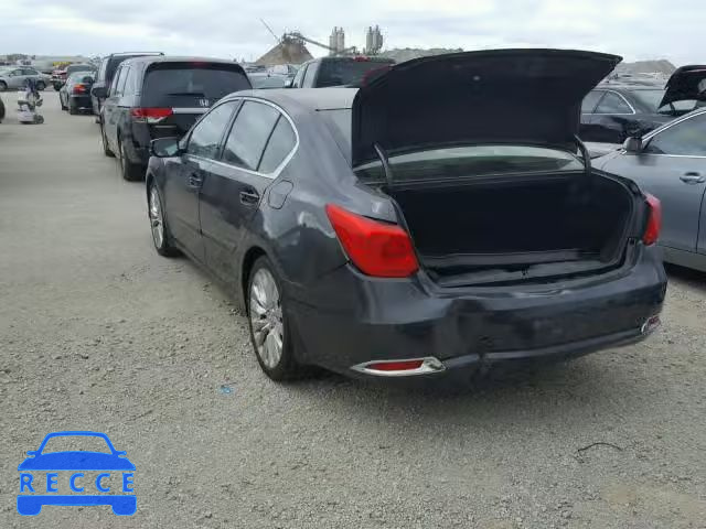 2014 ACURA RLX ADVANC JH4KC1F9XEC003374 зображення 2