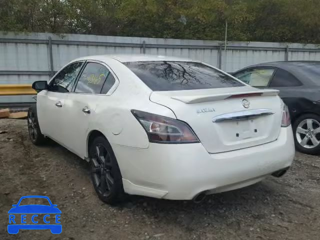 2014 NISSAN MAXIMA S 1N4AA5AP5EC497682 зображення 2