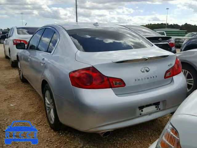 2012 INFINITI G37 BASE JN1CV6AP0CM624457 image 3