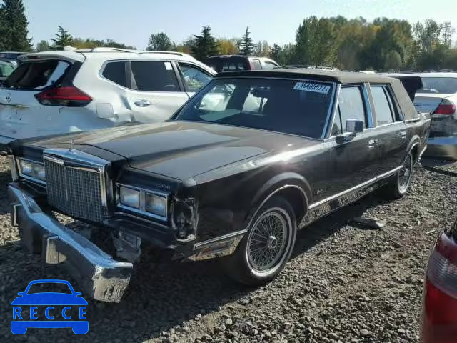 1986 LINCOLN TOWN CAR 1LNBP96F8GY609574 image 1