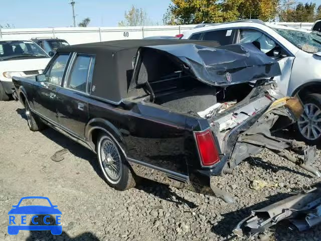 1986 LINCOLN TOWN CAR 1LNBP96F8GY609574 зображення 2