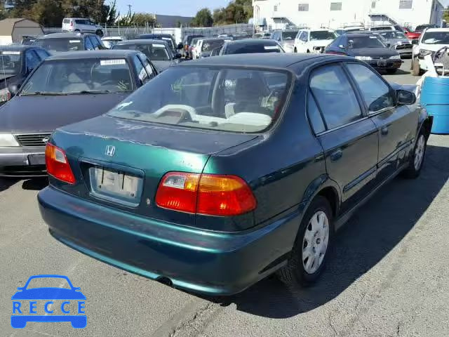 2000 HONDA CIVIC BASE 2HGEJ6618YH551503 Bild 3