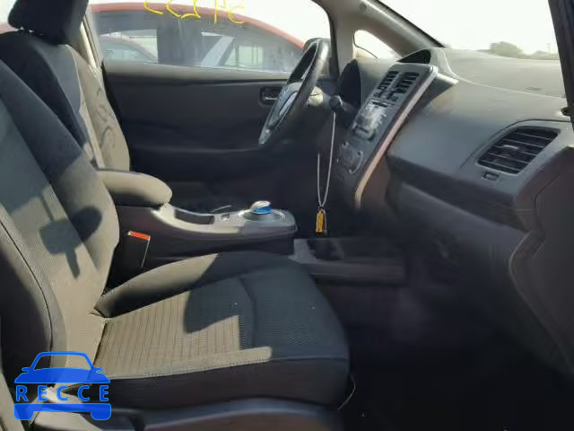 2014 NISSAN LEAF S 1N4AZ0CP6EC333382 image 4