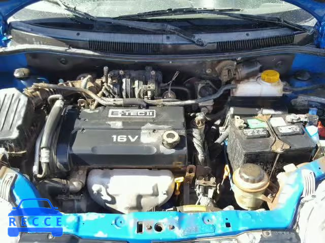 2007 CHEVROLET AVEO BASE KL1TD66687B764636 зображення 6