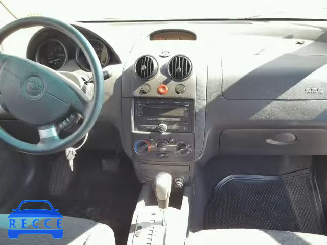 2007 CHEVROLET AVEO BASE KL1TD66687B764636 зображення 8