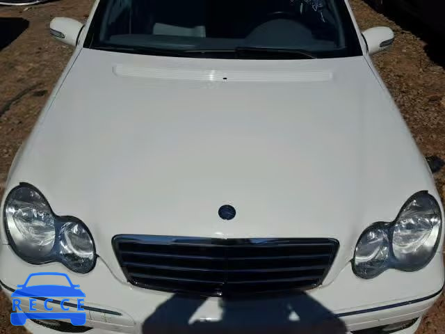 2007 MERCEDES-BENZ C 230 WDBRF52H07F924062 зображення 6