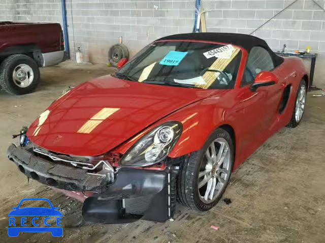 2014 PORSCHE BOXSTER WP0CA2A83ES121725 image 1