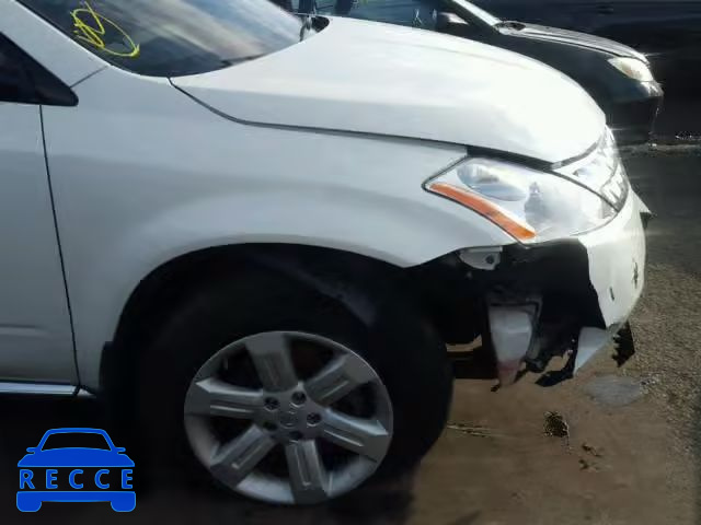 2007 NISSAN MURANO SL JN8AZ08W97W653781 Bild 8