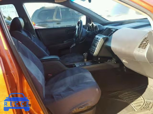 2003 NISSAN MURANO SL JN8AZ08T63W122568 image 4