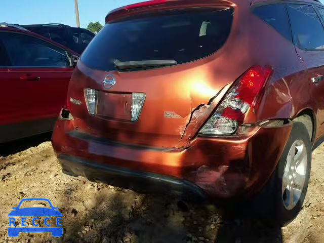 2003 NISSAN MURANO SL JN8AZ08T63W122568 image 8