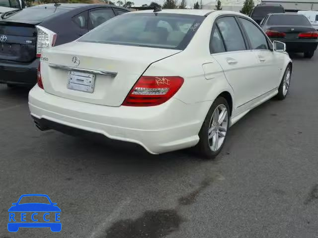 2012 MERCEDES-BENZ C 250 WDDGF4HB3CR230969 зображення 3