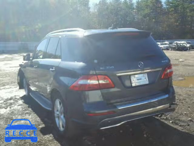 2012 MERCEDES-BENZ ML 350 BLU 4JGDA2EB5CA009274 зображення 2