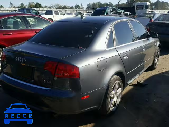 2008 AUDI A4 2.0T WAUAF78E98A056663 Bild 3