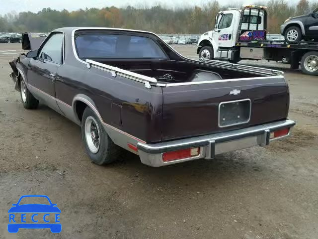 1986 CHEVROLET EL CAMINO 3GCCW80H3GS912804 Bild 2