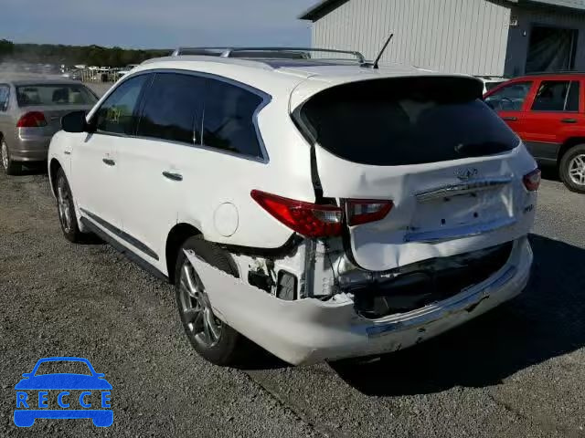 2014 INFINITI QX60 HYBRI 5N1CL0MM6EC512154 image 2