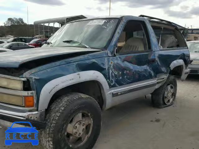 1993 CHEVROLET BLAZER 1GNEK18K6PJ343595 зображення 8