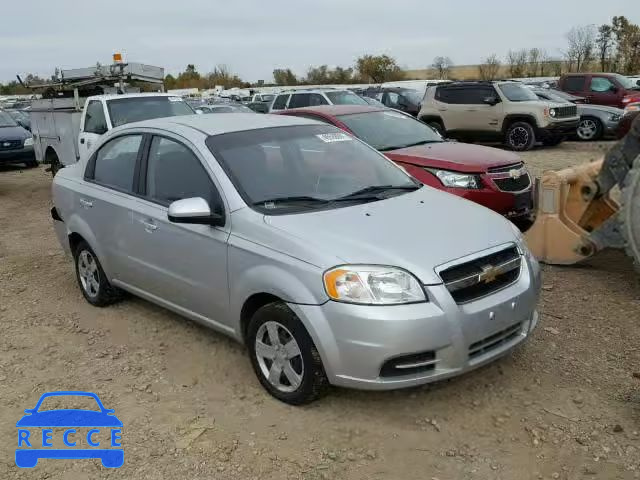 2011 CHEVROLET AVEO LS KL1TD5DE3BB234832 зображення 0