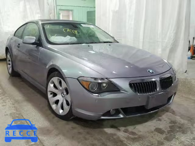 2005 BMW 645 CI AUT WBAEH73435B193467 зображення 0