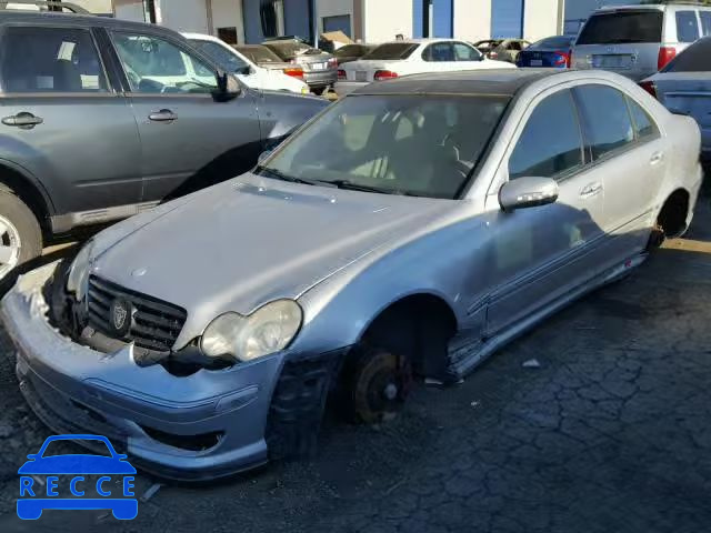 2002 MERCEDES-BENZ C 240 WDBRF61J42F171199 image 8