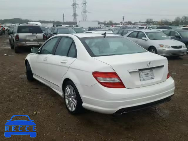 2009 MERCEDES-BENZ C 300 4MAT WDDGF81X99F254054 image 2