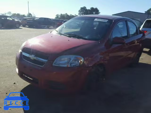 2010 CHEVROLET AVEO LS KL1TD5DE6AB118555 image 1