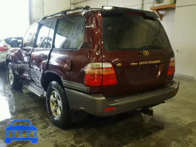 2000 TOYOTA LAND CRUIS JT3HT05J5Y0083033 image 2