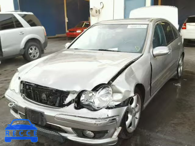 2005 MERCEDES-BENZ C 230K SPO WDBRF40J95F686662 image 1