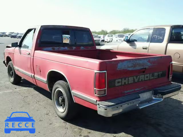 1991 CHEVROLET S TRUCK S1 1GCCS14R2M8252104 image 2