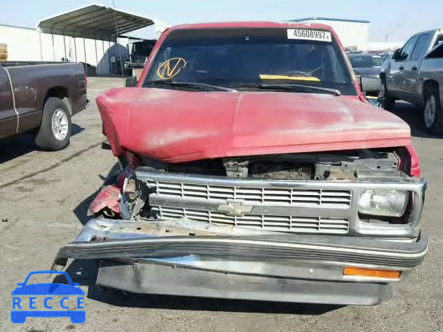 1991 CHEVROLET S TRUCK S1 1GCCS14R2M8252104 image 8
