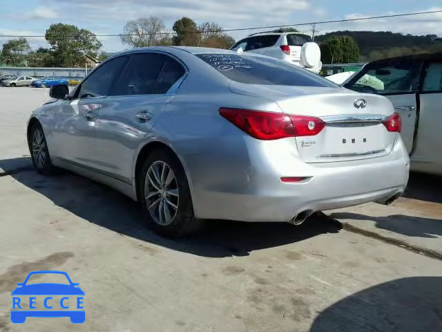 2015 INFINITI Q50 BASE JN1BV7AP4FM335345 зображення 2