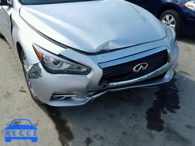 2015 INFINITI Q50 BASE JN1BV7AP4FM335345 зображення 8