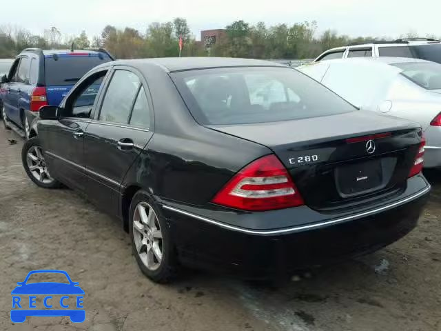 2007 MERCEDES-BENZ C 280 WDBRF54HX7A936679 зображення 2